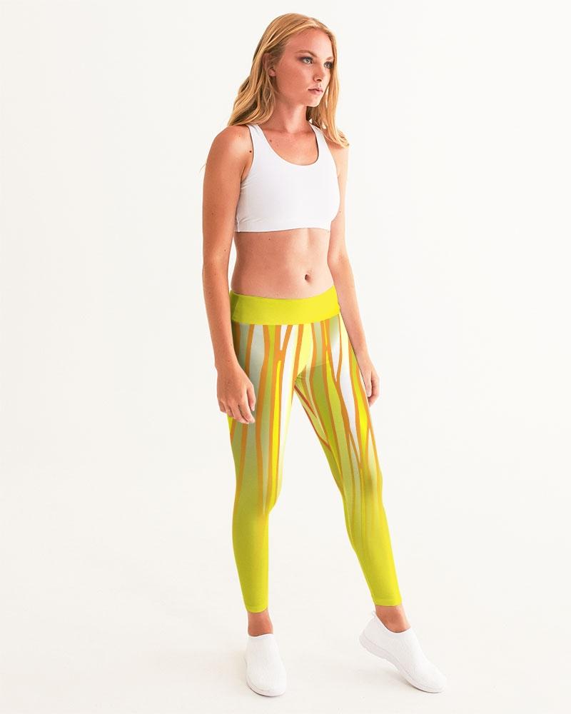 Yellow Rage's Women's Activewear Leggings-cloth-Digital Rawness