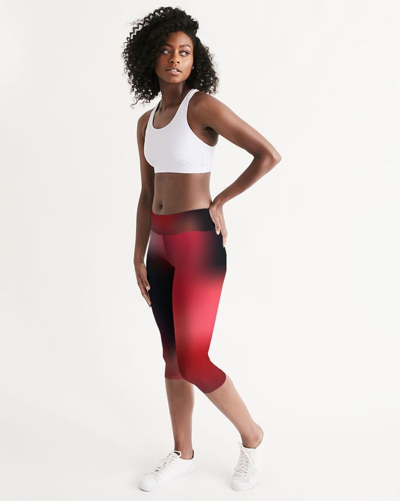 Rise Sport Yoga Capri Leggings – Rise Red - Rise Sport