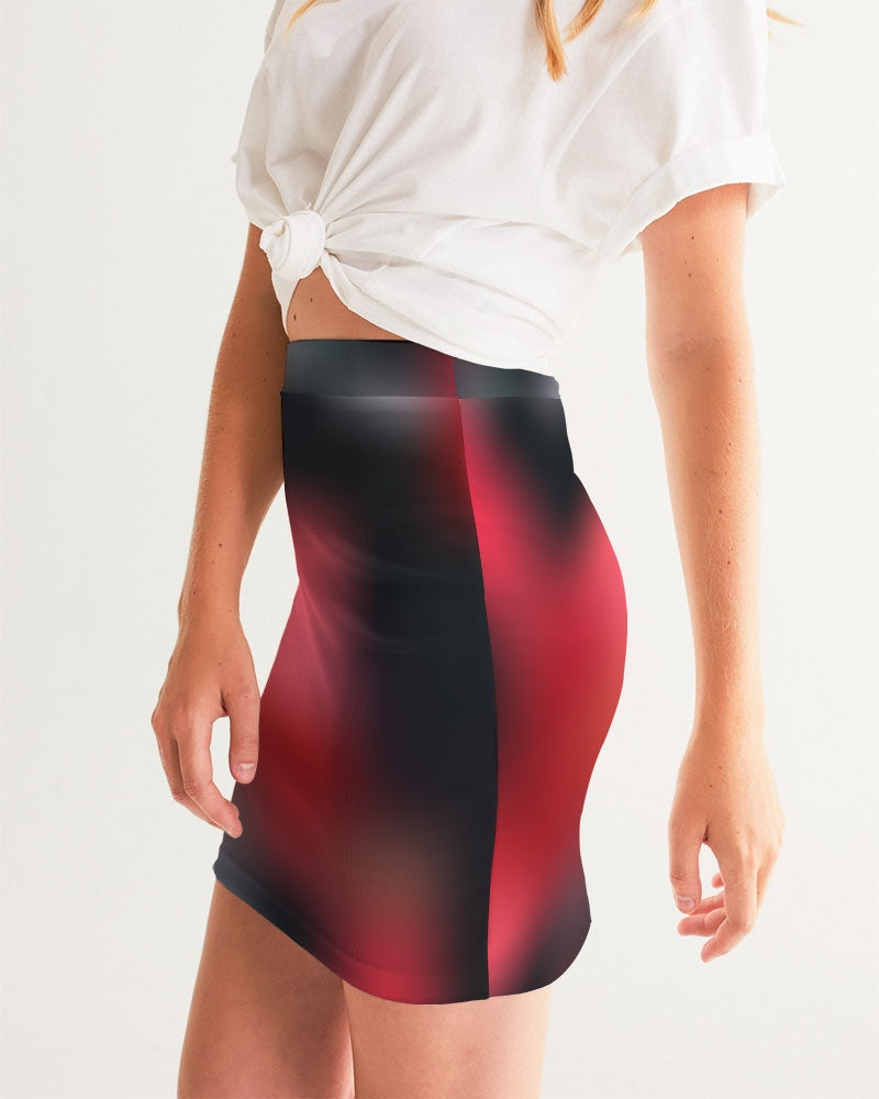 Cherry Bomb Women's Mini Skirt-cloth-Digital Rawness