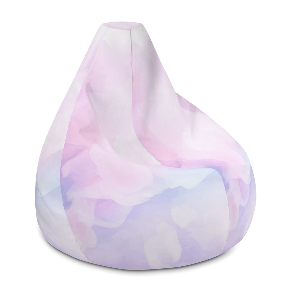 Pinky Cloud Bean Bag Chair w/ filling-Bean Bag-Digital Rawness