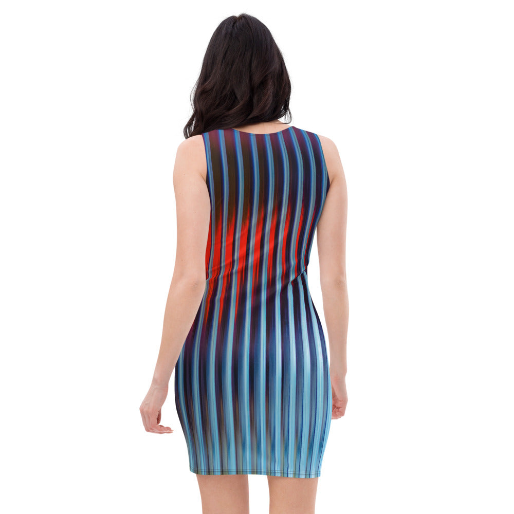 Walking Statured Bodycon Dress-dresses-Digital Rawness