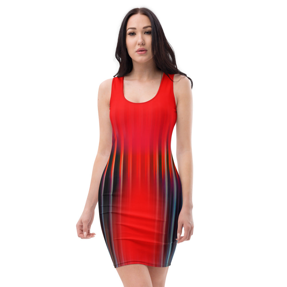 Walking Statured Bodycon Dress-dresses-Digital Rawness