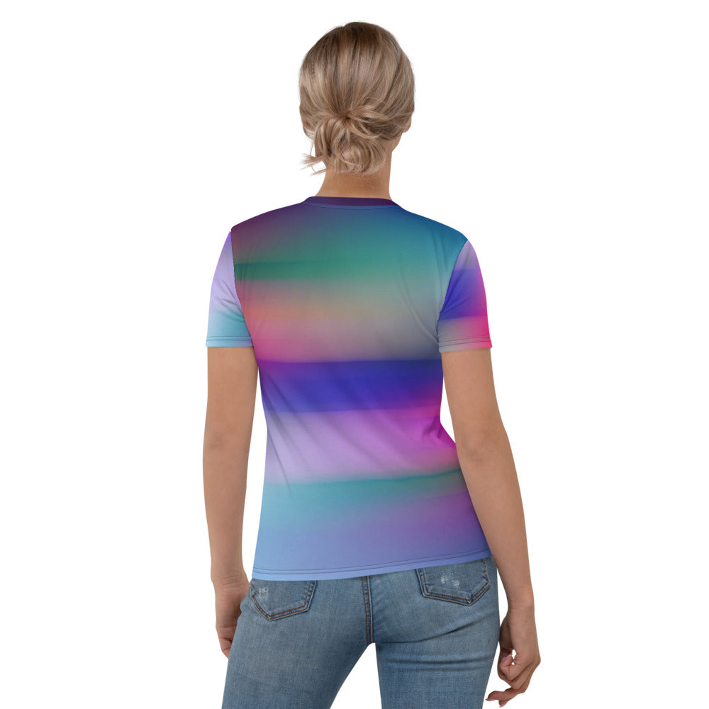 Bright Lights Glam Women's Shirt-Digital Rawness