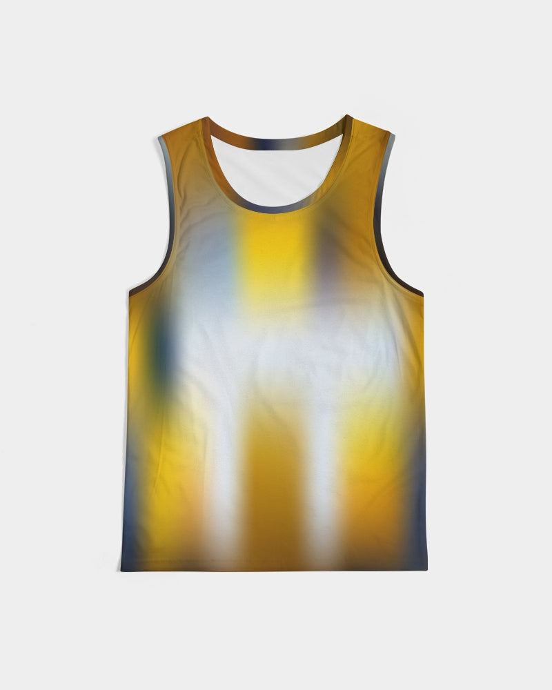 yellow Men's Tank Shirt-cloth-Digital Rawness