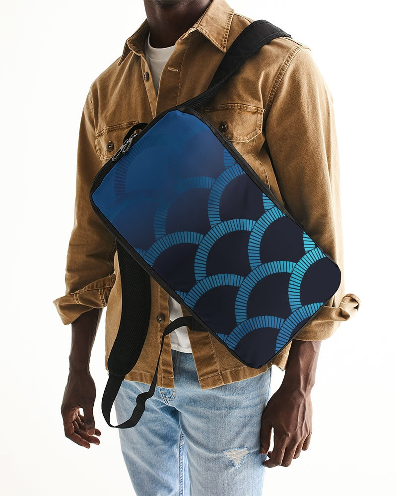 Blue Blues Slim Tech Backpack-accessories-Digital Rawness