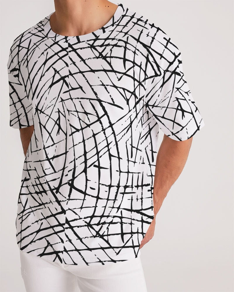 Lines and Pops Men's Shirt-cloth-Digital Rawness