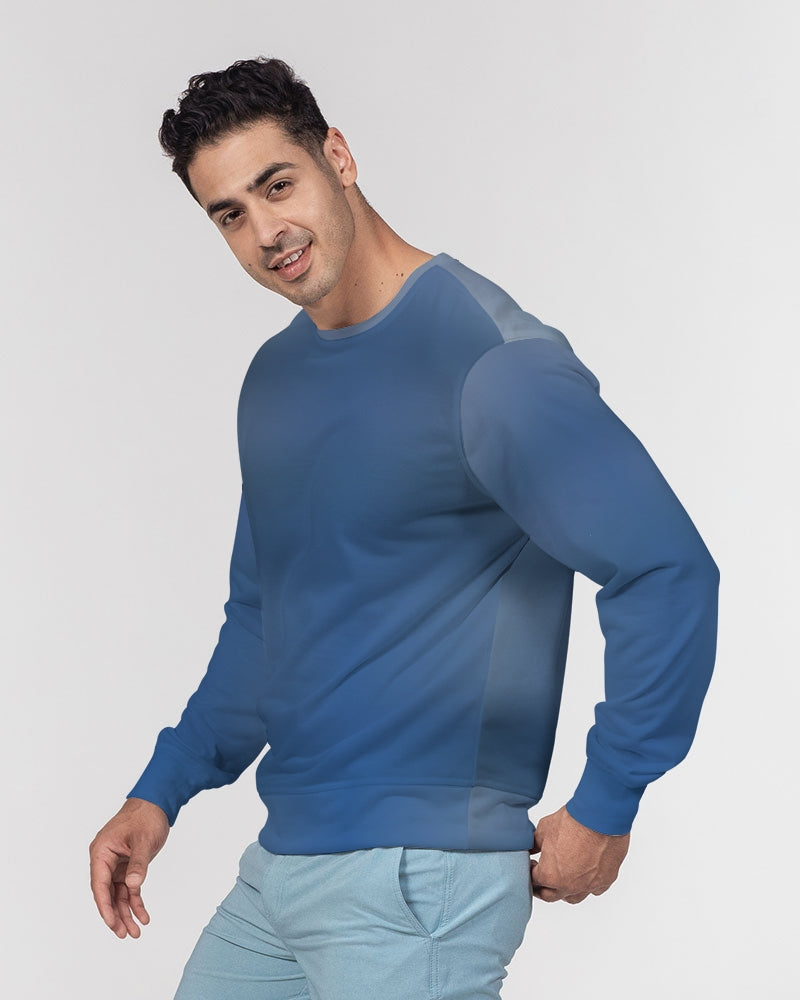 Shaded Men's Classic French Terry Crewneck Pullover-cloth-Digital Rawness