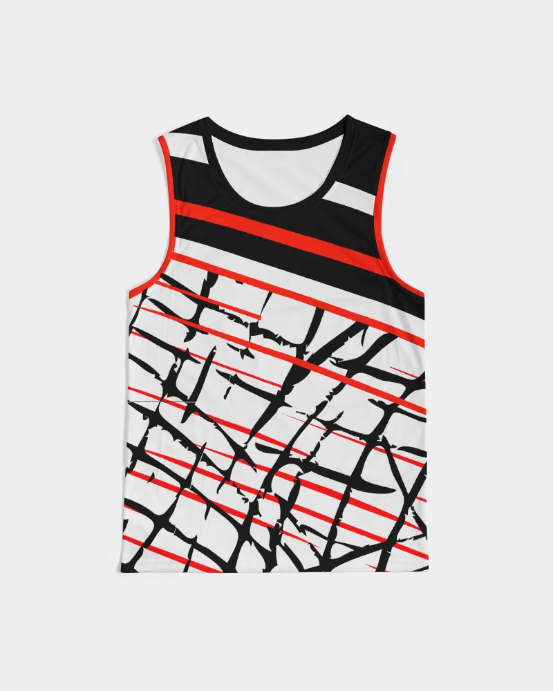 Men's Tank Shirt - Striped Out - Digital Rawness