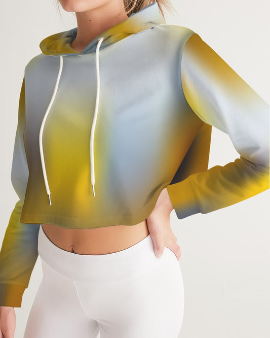 Cropped Women's Sweatshirt-cloth-Digital Rawness