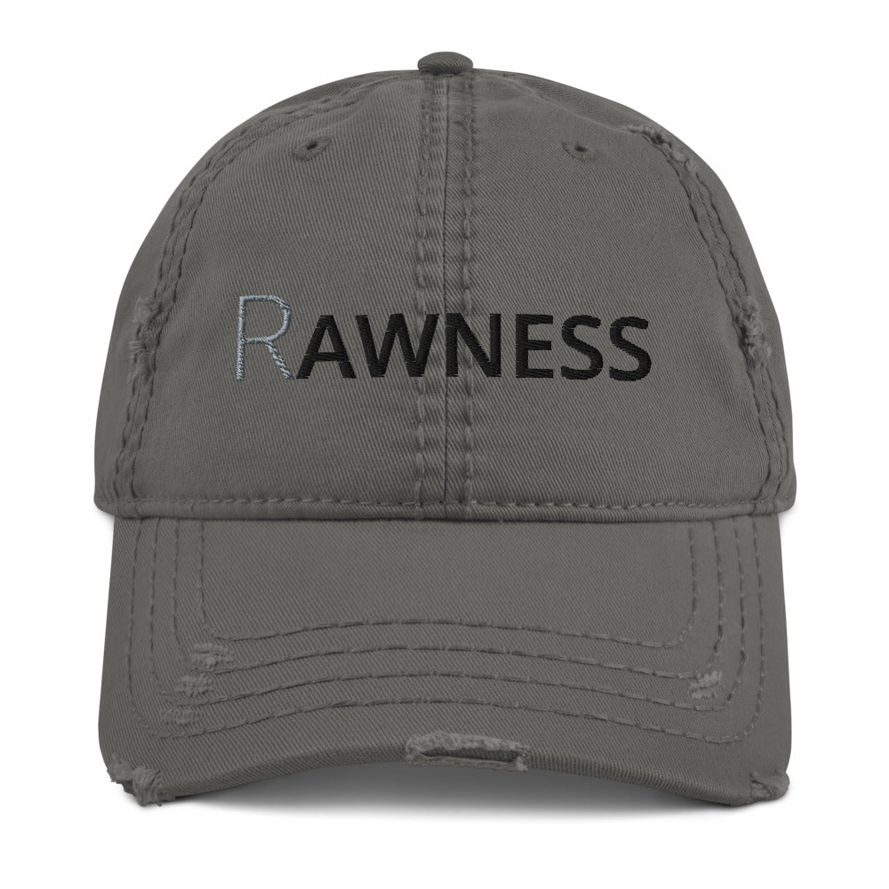 Front view of Digital Rawness Distressed Dad Hat
