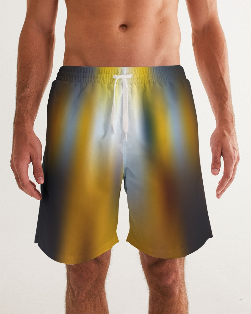Sun Dust Men's Swim Trunks-cloth-Digital Rawness
