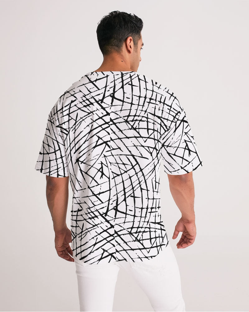 Lines and Pops Men's Shirt-cloth-Digital Rawness