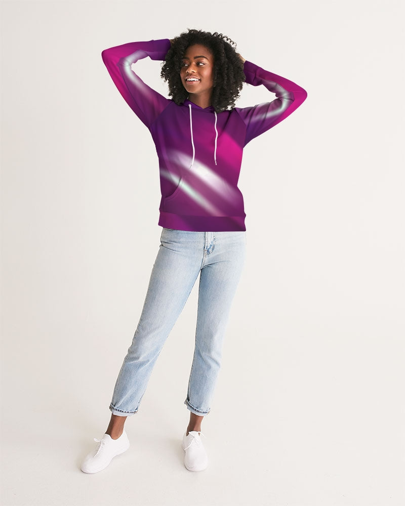 Purple RaVe Women's Hoodie-cloth-Digital Rawness