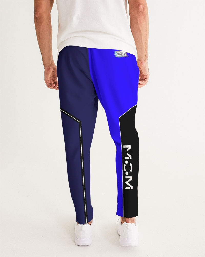 M.O.M Blue Men's Joggers Pants-M.O.M Collection-Digital Rawness