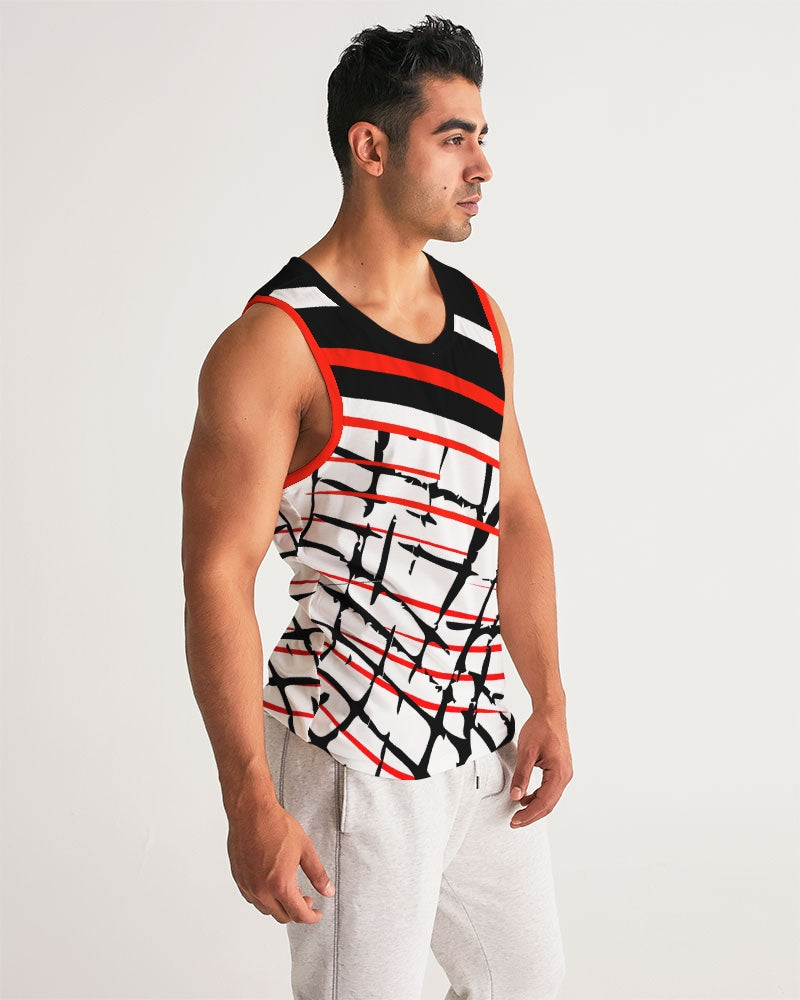 Striped Out Men's Tank Shirt