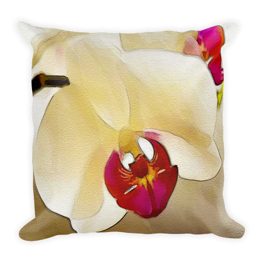 Orchids Throw Pillow Set Digital Rawness