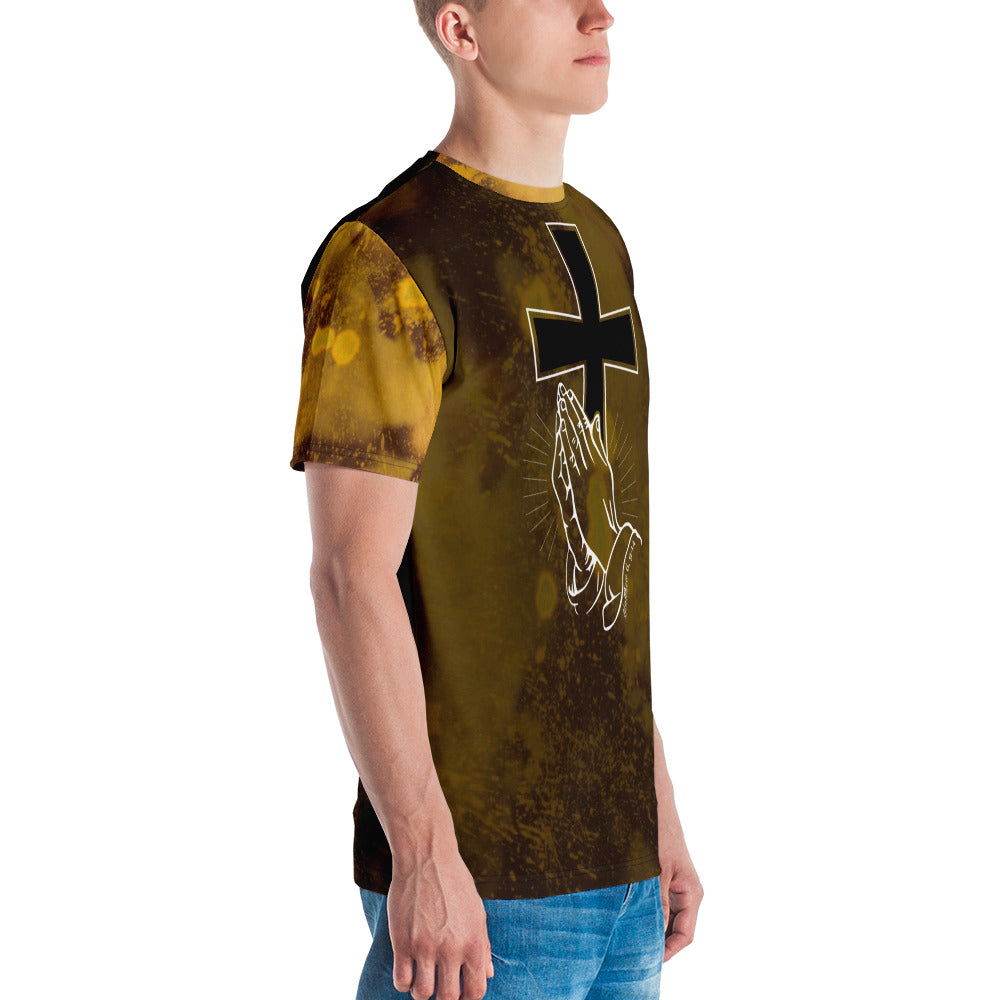 Men's Lords Prayer Shirt-Graphic Tee-Digital Rawness