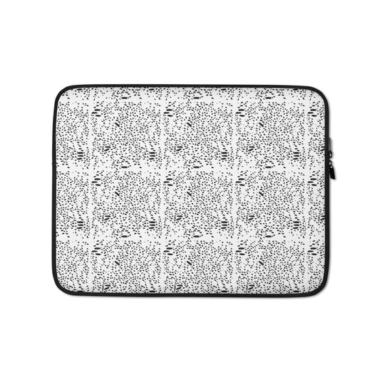 Dotted Out Laptop Sleeve-accessories-Digital Rawness
