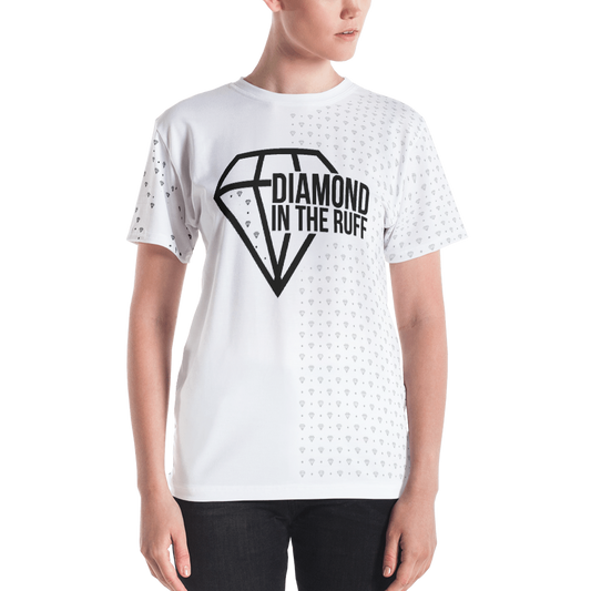 Diamond In The RUFF Women's Shirt Options-Women Casual-Digital Rawness