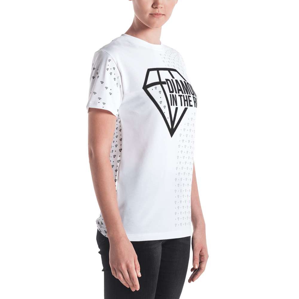 Lady Ruff Diamond Mode Women's Shirt - Diamond In The RUFF - Color Options - Digital Rawness
