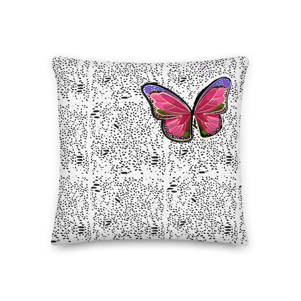 Butterfly Pillow -  Digital Rawness