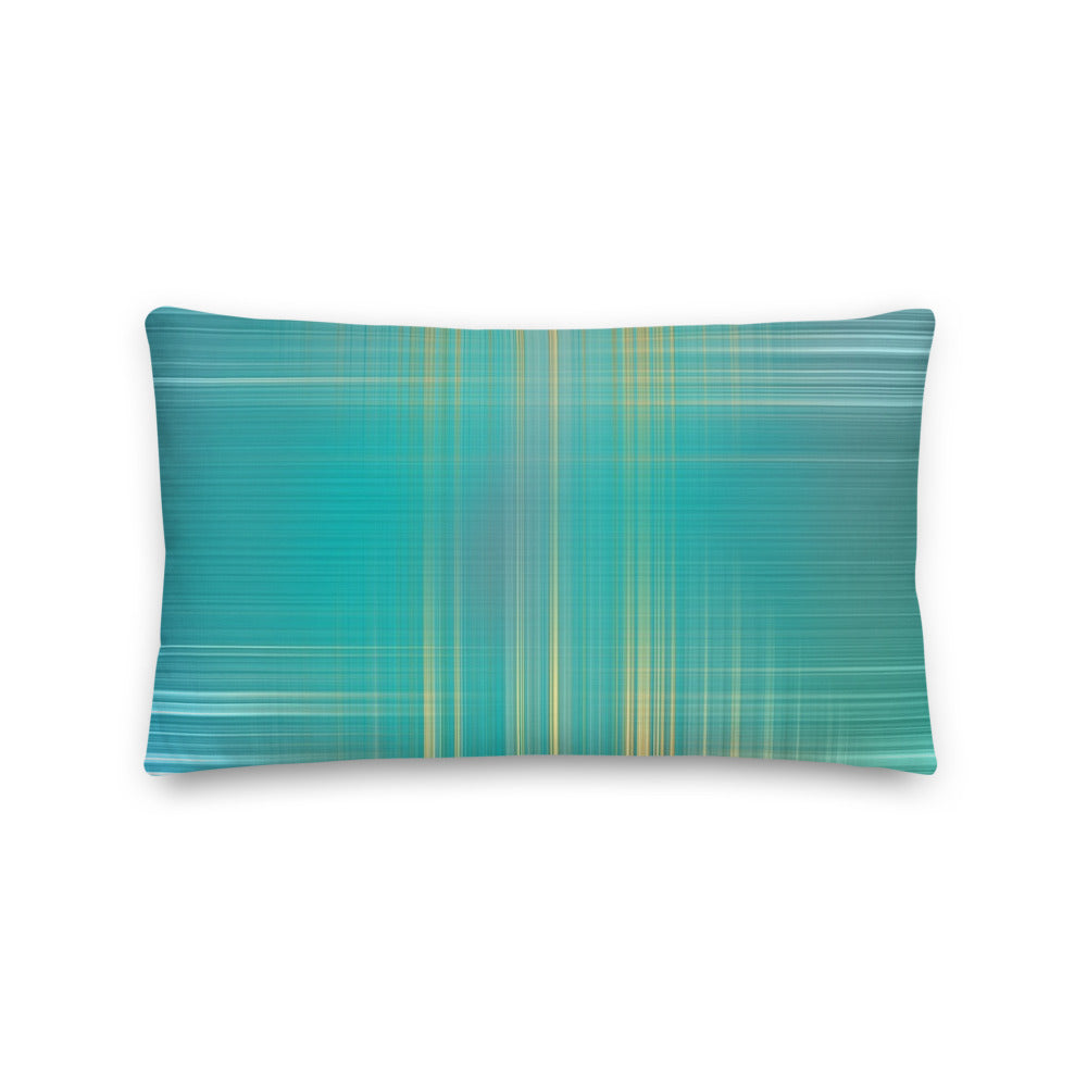 Decorative Pillow - BLUE- Digital Rawness