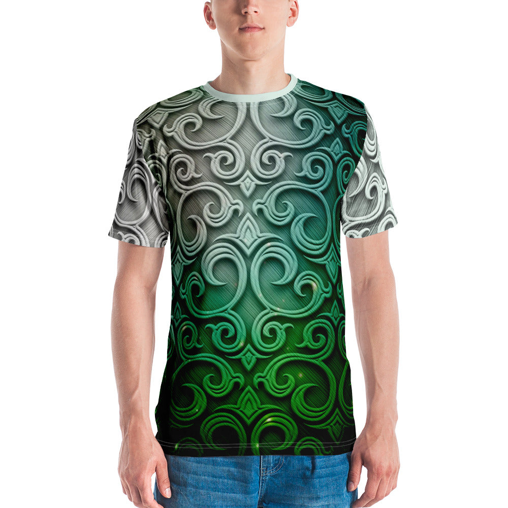 Men's Royal Green Flush Shirt-Men Casual-Digital Rawness