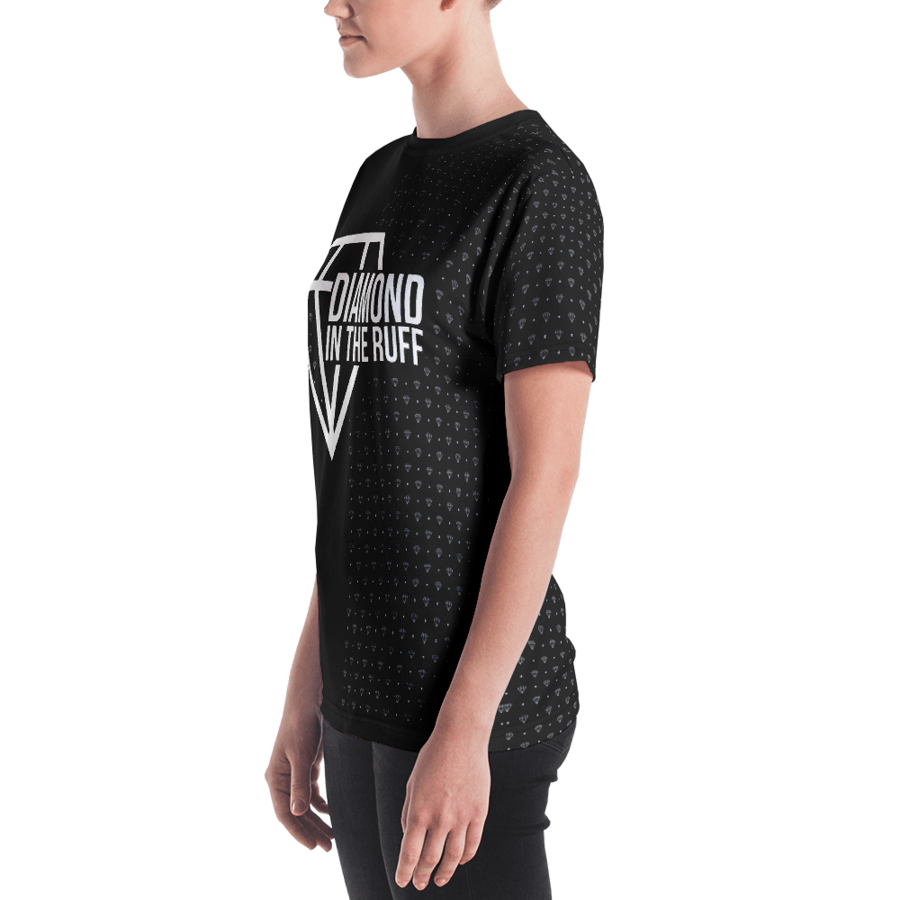 Lady Ruff Diamond Mode Women's Shirt - Diamond In The RUFF - Color Options - Digital Rawness