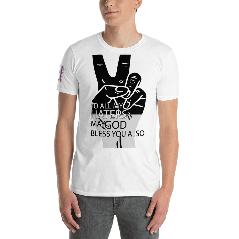 PEACE To All My Haters Unisex Graphic Christian Shirt-Digital Rawness