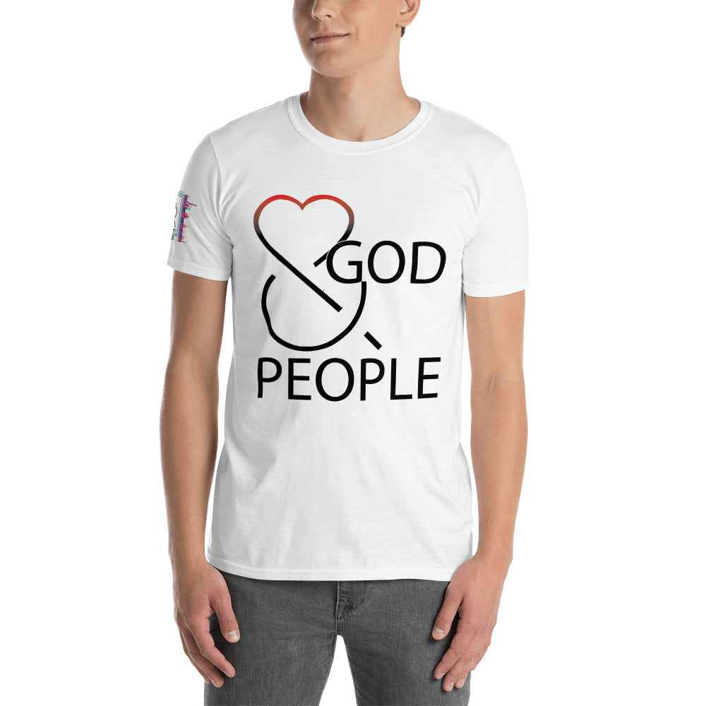 Love GOD and Love People Unisex Christian Shirt-Digital Rawness