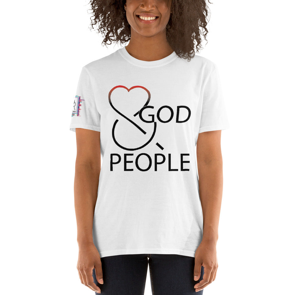 Love GOD and Love People Unisex Christian Shirt-Digital Rawness