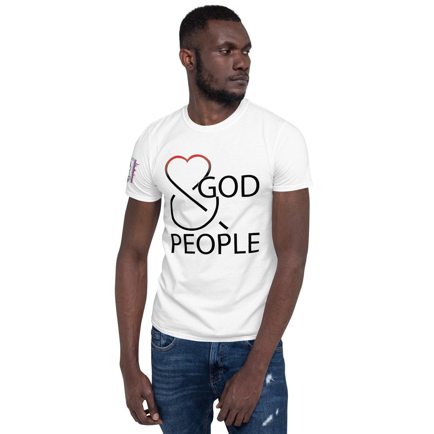 Love GOD and Love People Unisex Christian Shirt-Digital Rawness