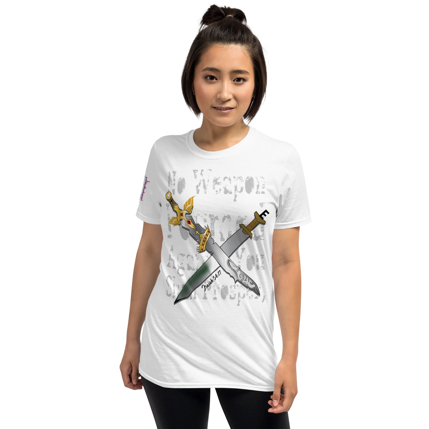 Isaiah 54:17 | No Weapon Formed | Unisex Christian Shirt-Graphic Tee-Digital Rawness