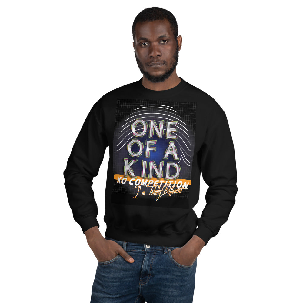 One Of A Kind Unisex Sweatshirt-Digital Rawness