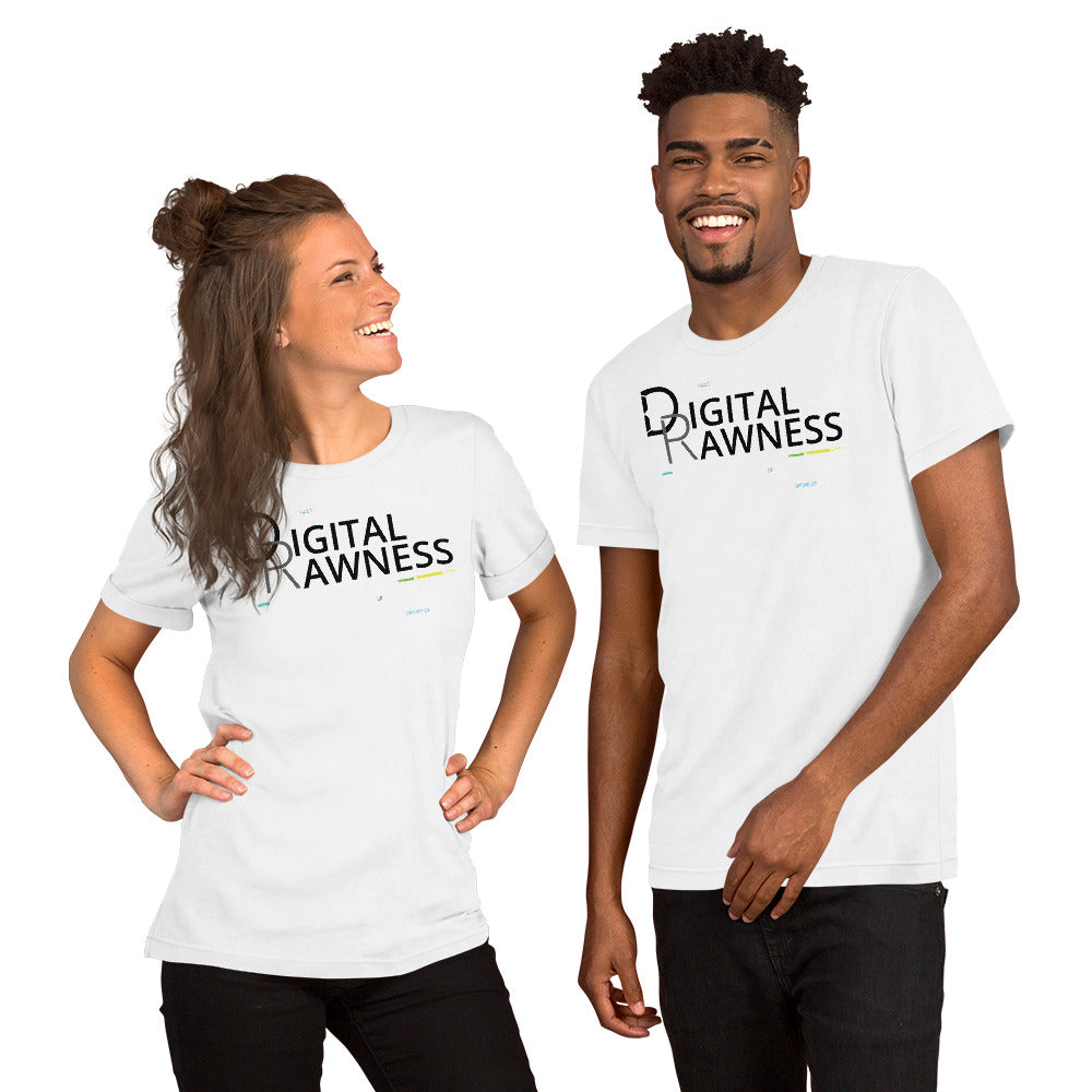 Digital Rawness Logo Unisex T-Shirt-Merch-Digital Rawness