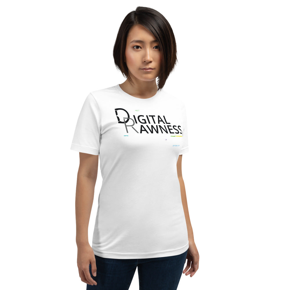 Digital Rawness Logo Unisex T-Shirt-Merch-Digital Rawness